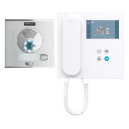 Wideodomofon jednorodzinny Fermax 94411 DUOX PLUS słuchawkowy VEO Wi-Fi z pamięcią i przekierowaniem rozmów na smartfon 