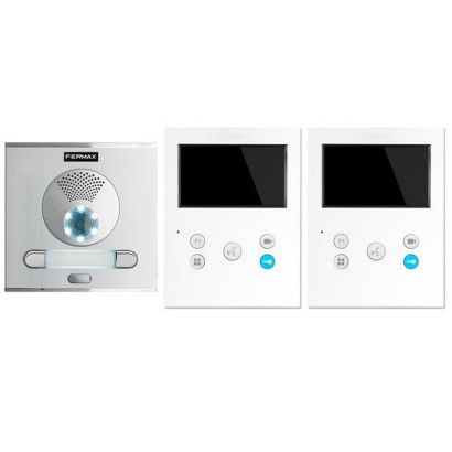Wideodomofon dwurodzinny Fermax 94521 DUOX PLUS VEO-XS Wi-Fi 4,3" z pamięcią