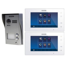 Dwurodzinny zestaw wideodomofonowy 2-żyłowy Fermax 1402 WAY KIT