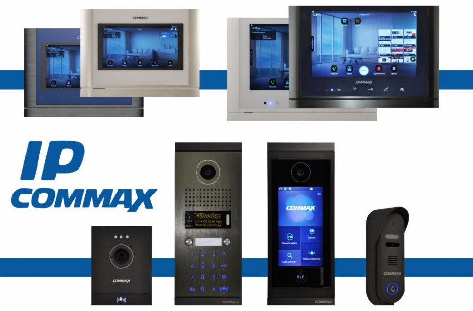 Systemy wideodomofonowe COMMAX