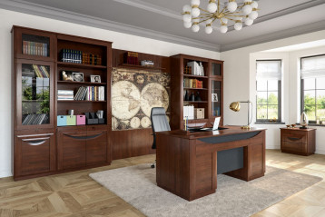 Bari - kolekcja ekskluzywnych mebli do gabinetu