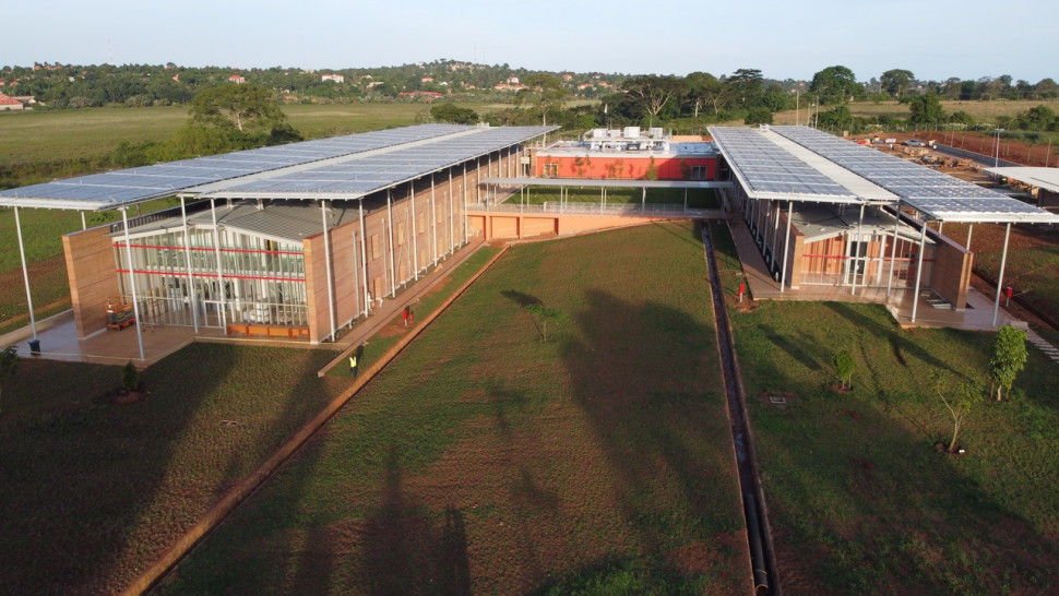 Szpital dziecięcy w pobliżu Jeziora Wiktorii w Ugandzie