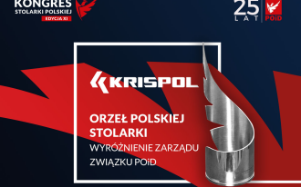 KRISPOL wyróżniony Orłem Polskiej Stolarki