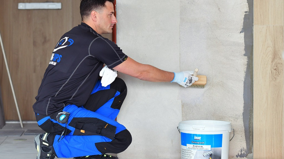 Klejenie płytek XXL - krok 1) Przygotowanie podłoża