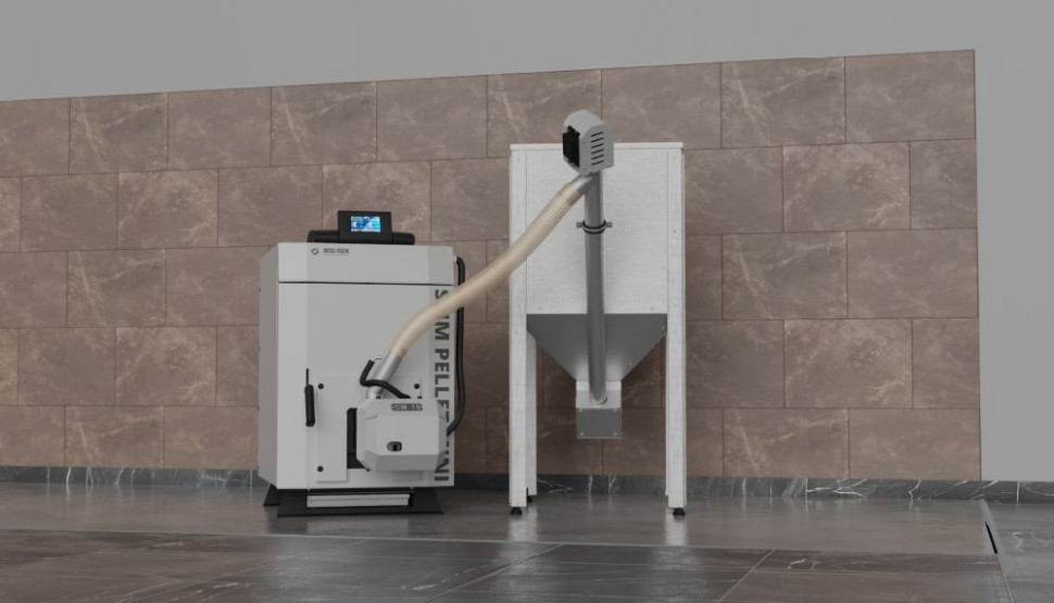 Kocioł SLIM PELLET MINI - kompaktowe rozmiary do każdej kotłowni