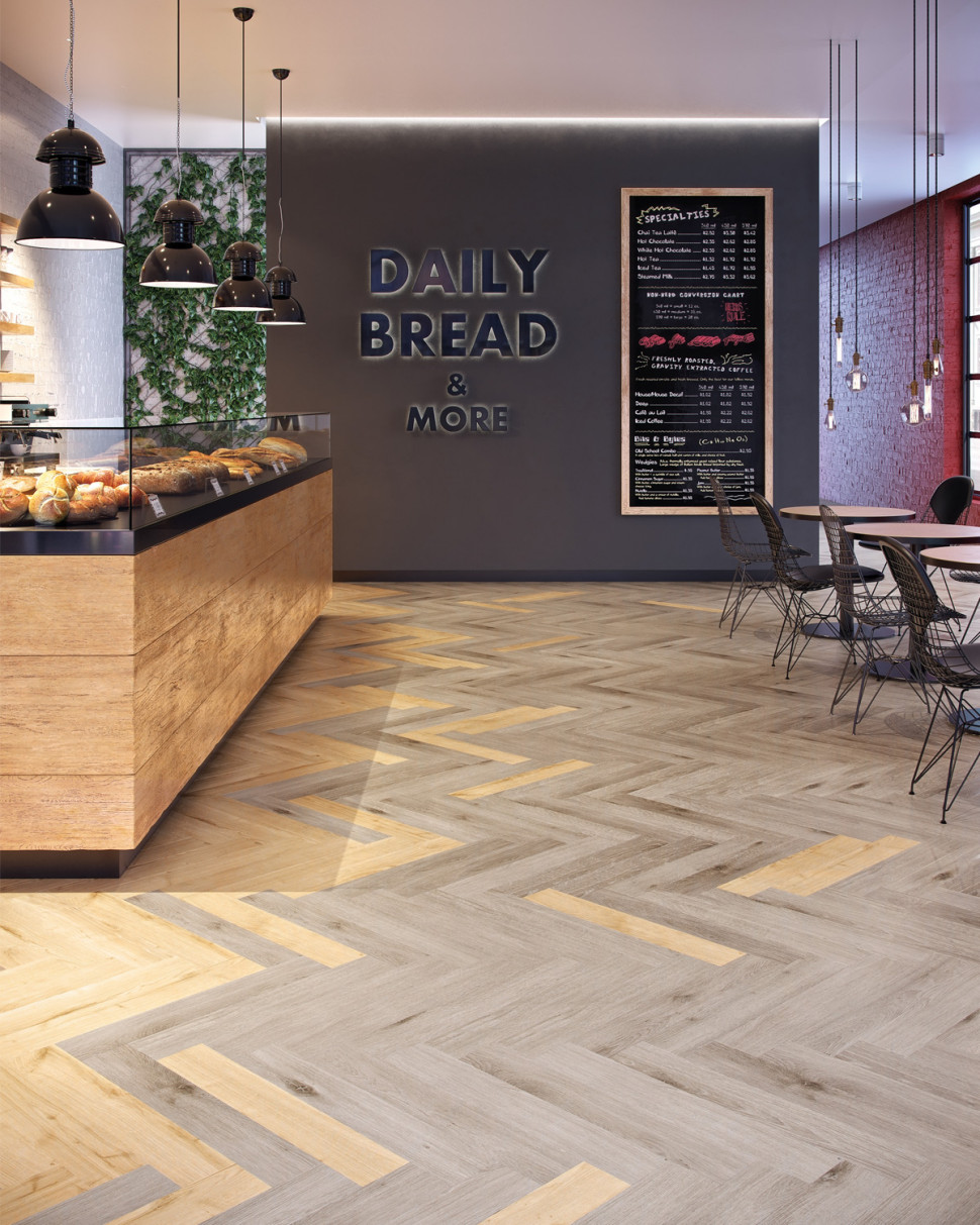 Biopodłoga Purline wineo 1500 wood XS. fot. Windmöller Polska Sp. z o.o.