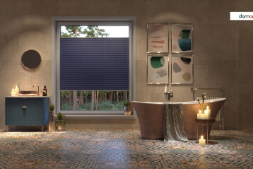 Rolety plisowane Domondo produkowane na wymiar