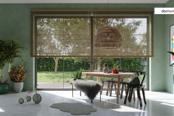 Żaluzje drewniane Domondo z dębu i lipy