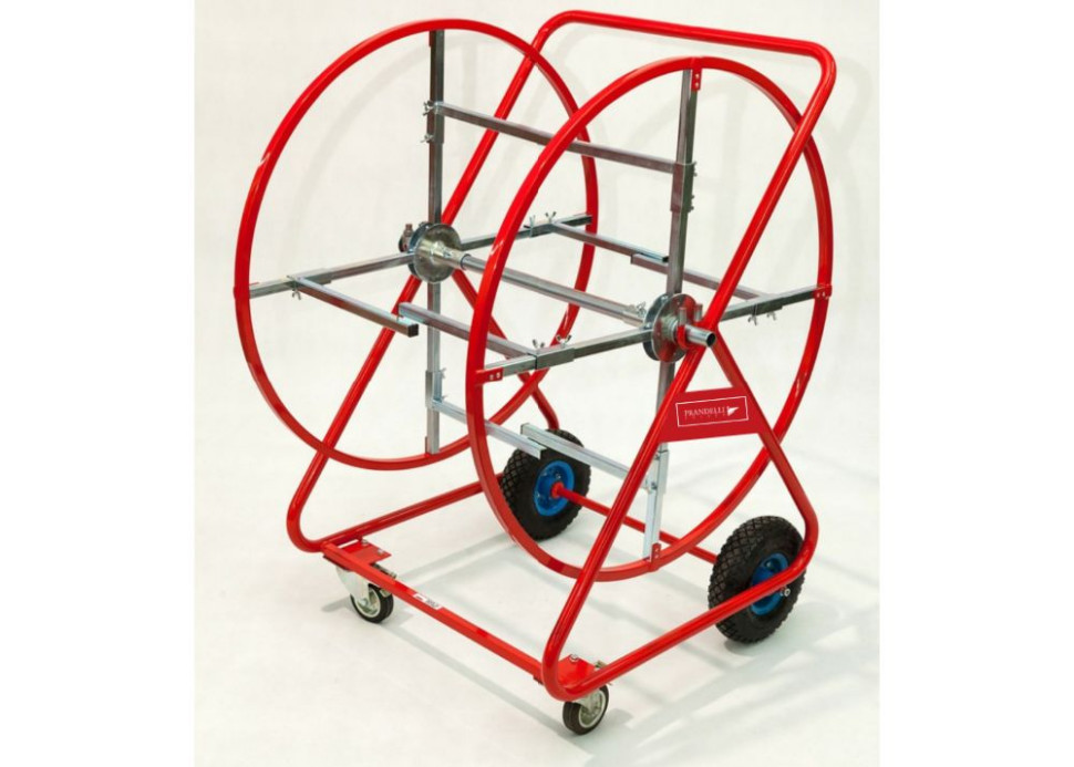 Rozwijak bębnowy do rur ogrzewania podłogowego