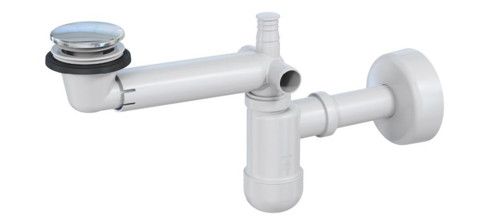 Oszczędzający miejsce syfon Preloc