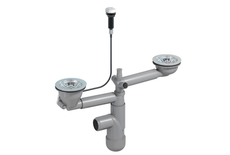 Flexloc - trwały i kompaktowy syfon kuchenny 