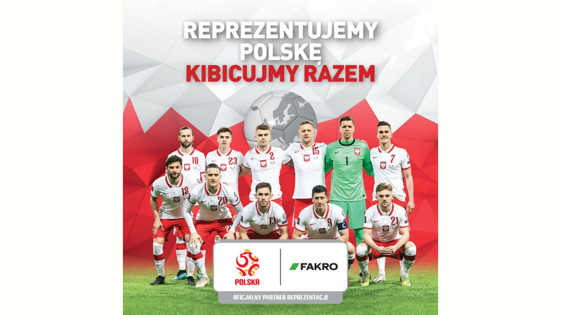 Reprezentujemy Polskę, kibicujmy razem naszym piłkarzom