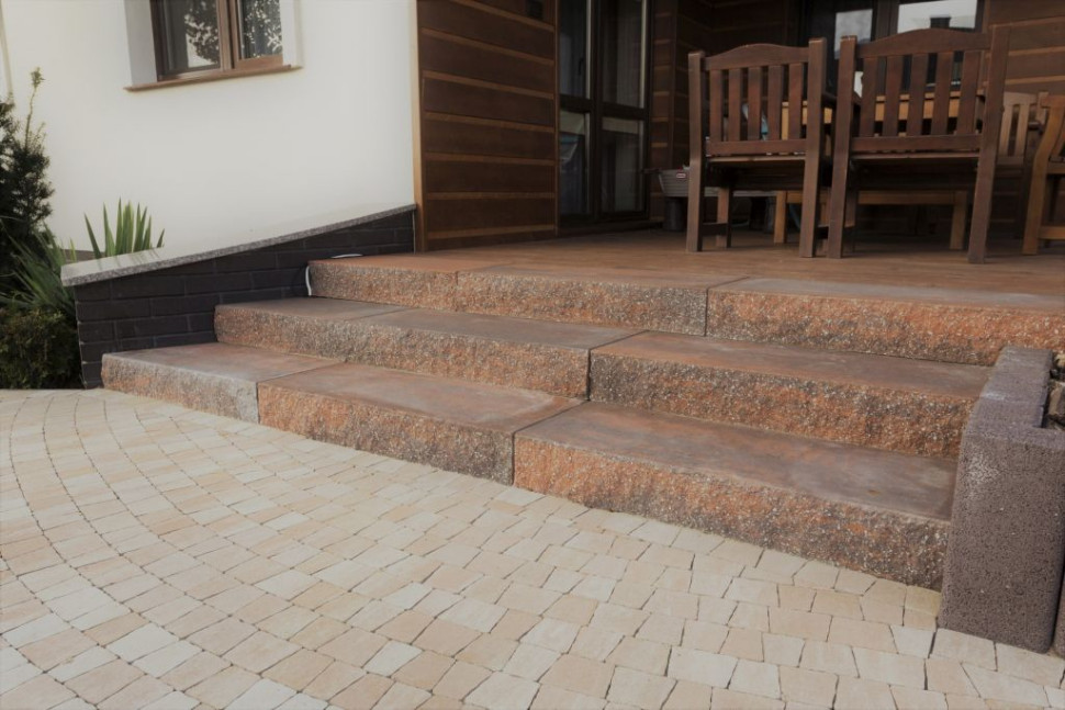 Stopnie schodowe Grando. fot. Polbruk