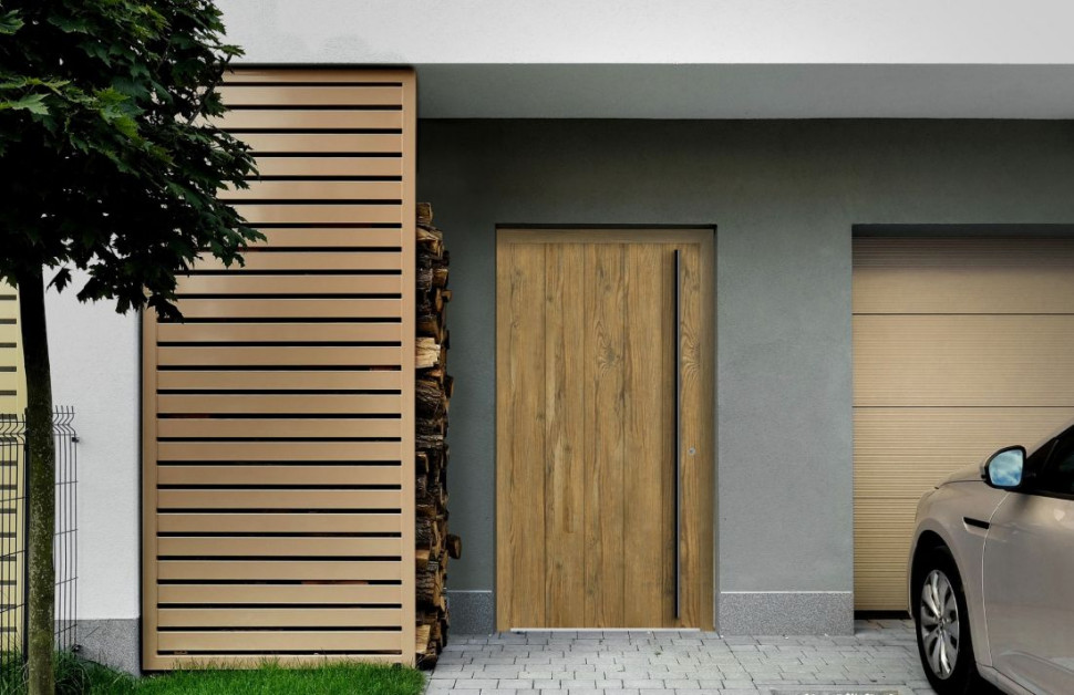 Drzwi aluminiowe - model Paris 10, BUDVAR