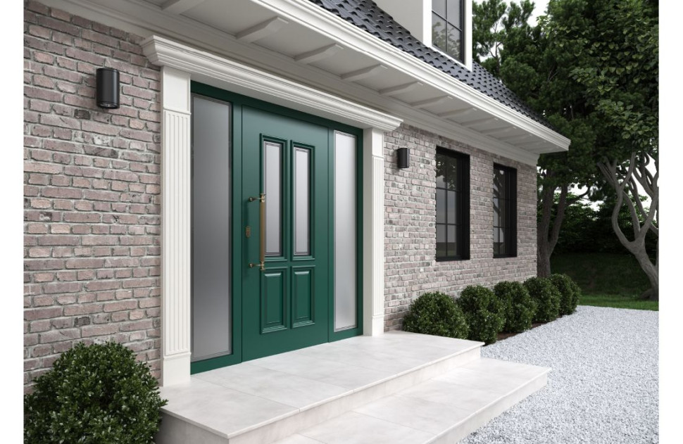 Drzwi aluminiowe- model Strasbourg 1, BUDVAR