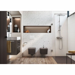 Szafka z blatem pod umywalkę nablatową z kolekcji Inspira