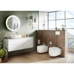 Zestaw łazienkowy unik 140 cm, szafka 2 szufladowa z kolekcji Beyond