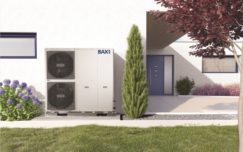Pompa ciepła powietrze-woda Auriga marki Baxi