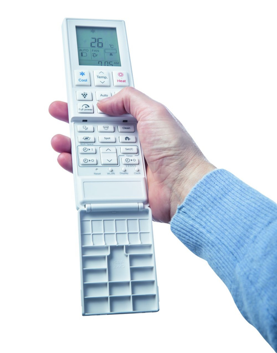 Pilot zdalnego sterowania klimatyzatorami Cllimate marki Bosch