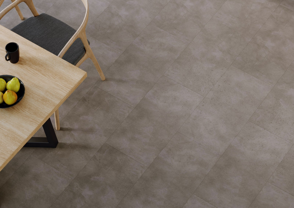 Panele winylowe Afirmax Stone w betonowym odcieniu ciepły SENDAI