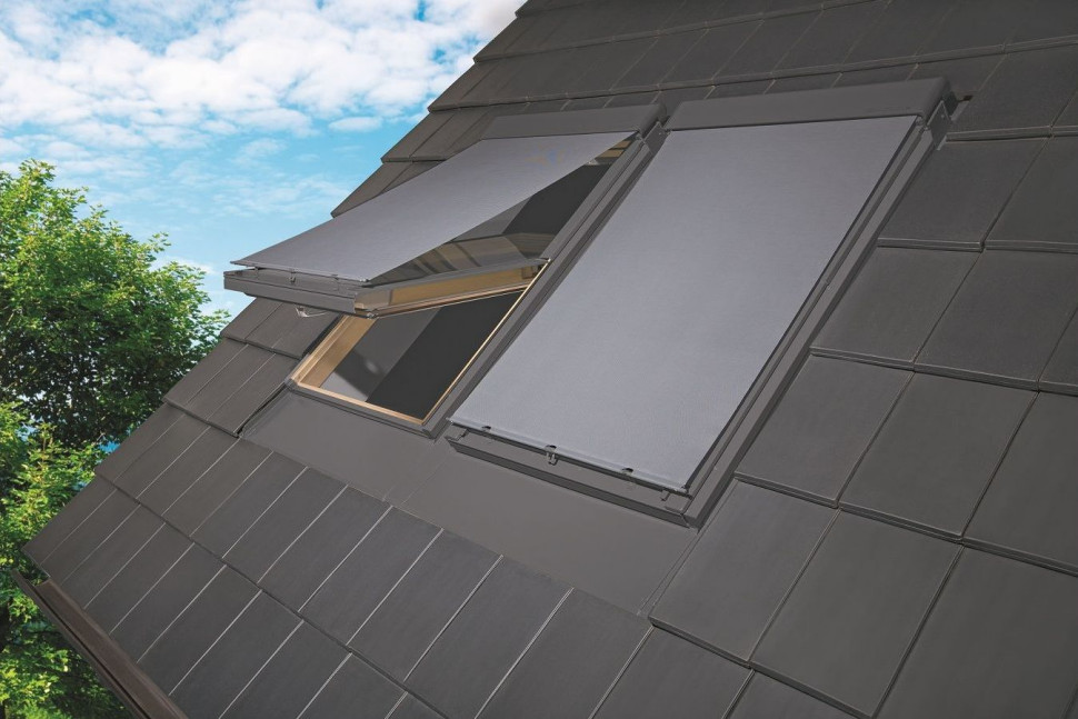 Zewnętrzna markiza do okien dachowych FAKRO AMZ New Line