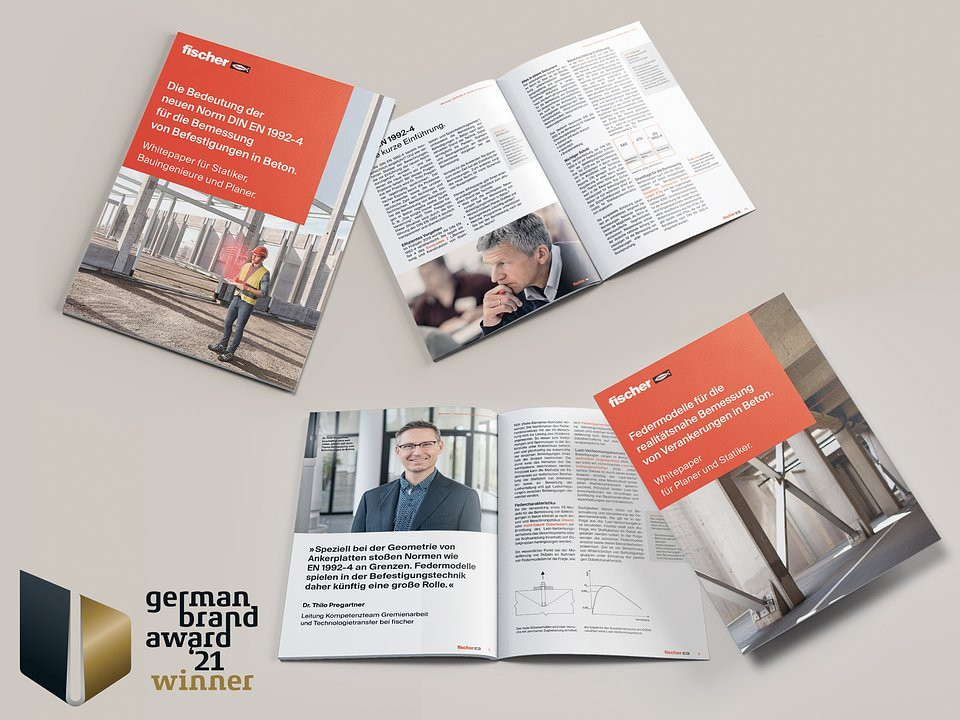 Wyróżnienie fischer w kategorii Skuteczna strategia treści i komunikacja marki – Storytelling & Content Marketing na German Brand Awards 2021