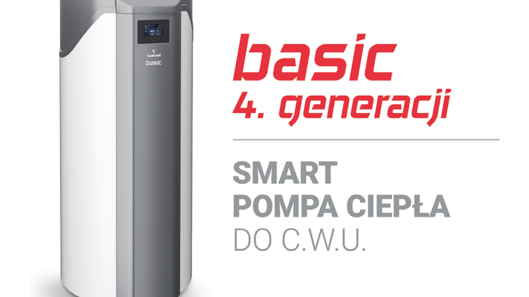 Pompa ciepła do c.w.u. Basic 4. generacji