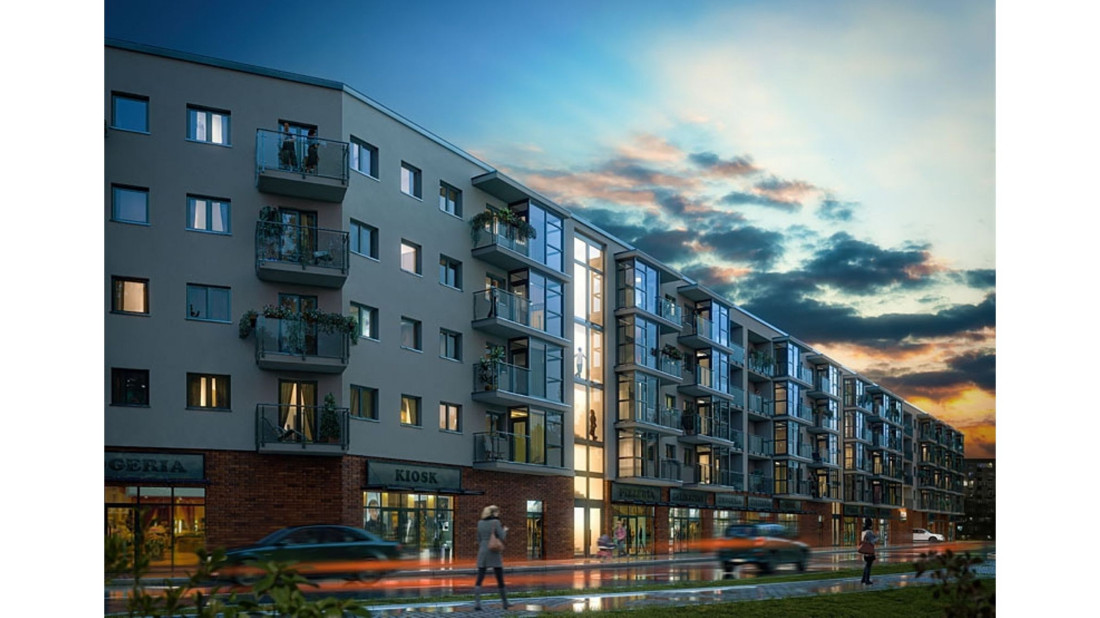 Łączniki Schöck Isokorb® w balkonach wrocławskiego apartamentowca Nyska Residence