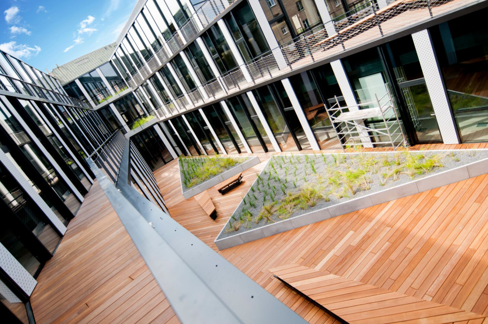 Taras z drewna bangkirai 