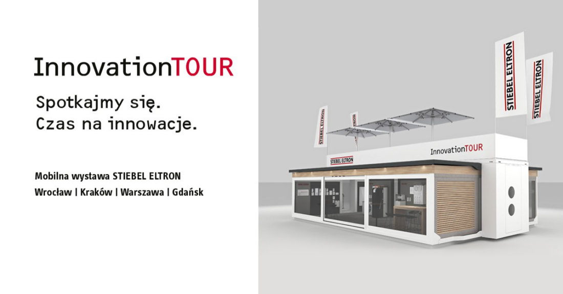 InnovationTOUR - mobilna wystawa STIEBEL ELTRON w 4 miejscowościach w Polsce!