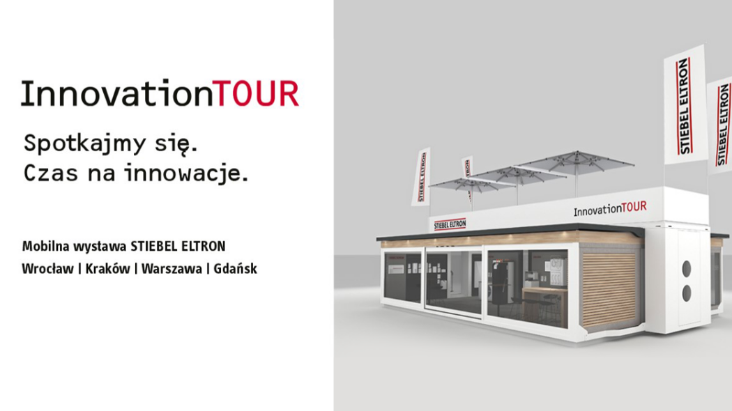 InnovationTOUR - mobilna wystawa STIEBEL ELTRON w 4 miejscowościach w Polsce!