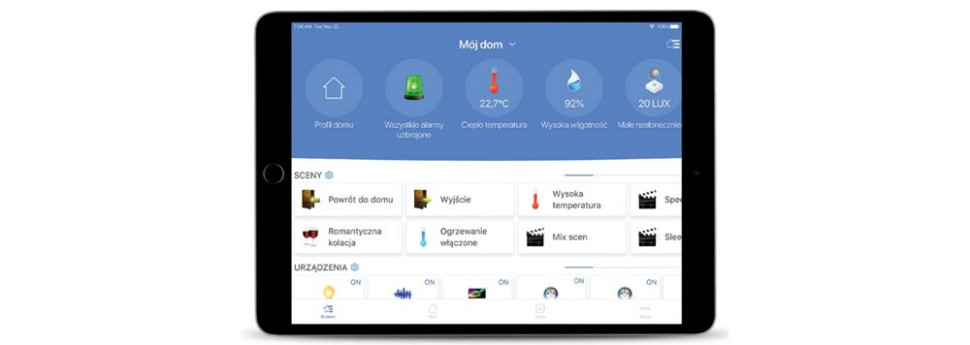 Intuicyjny interfejs FIBARO