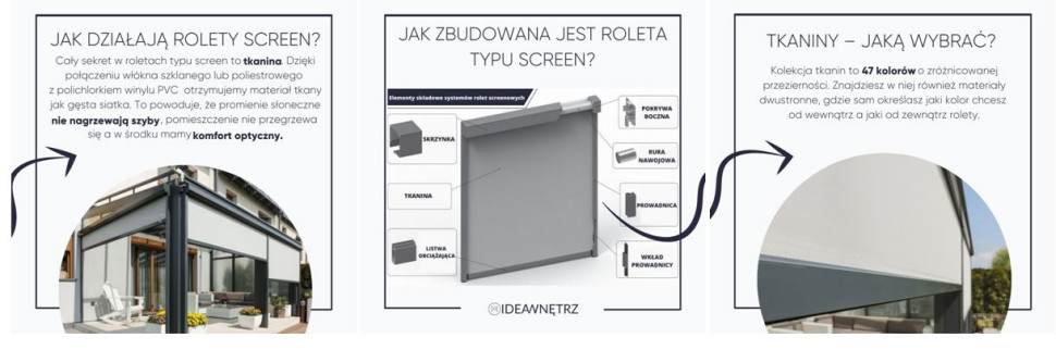 Wszystko o roletach Screen
