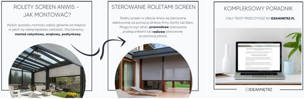 Wszystko o roletach Screen