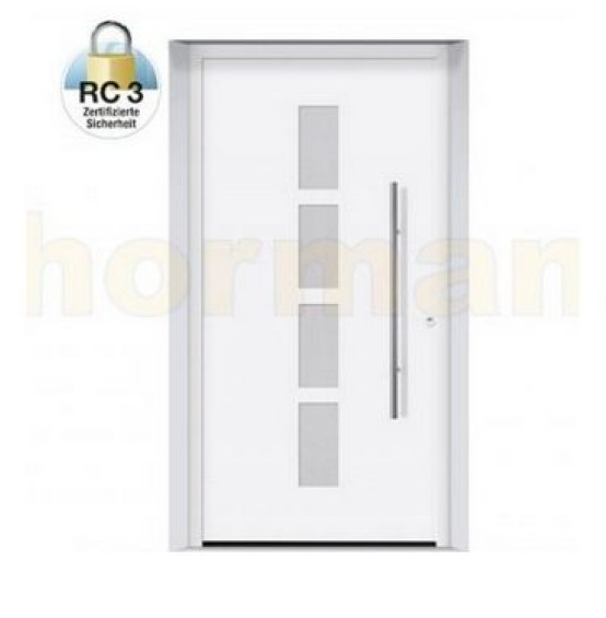 ThermoSafe aluminiowe drzwi zewnętrzne, przeciwwłamaniowe RC 3 - 501, kolory do wyboru