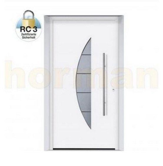 ThermoSafe aluminiowe drzwi zewnętrzne, przeciwwłamaniowe RC 3 - 505, wybór kolorów
