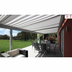 Markiza dachowa od wewnątrz Warema Climara W10