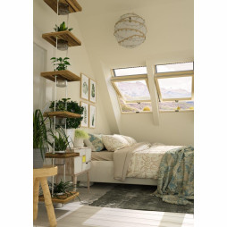 Drewniane okno dachowe ISOV I22