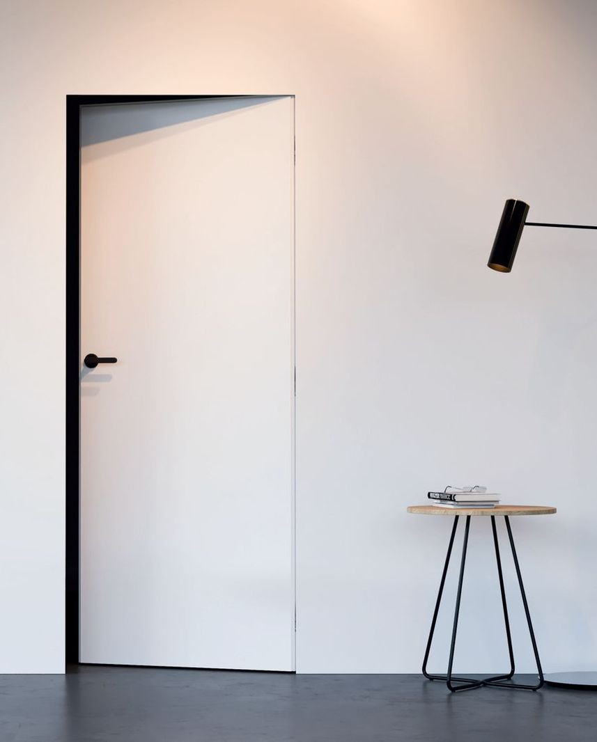 Drzwi z ukrytą ościeżnicą - białe