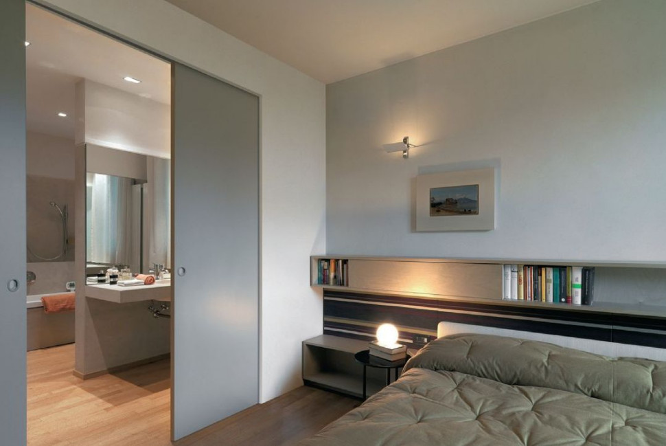 Drzwi przesuwne bezościeżnicowe