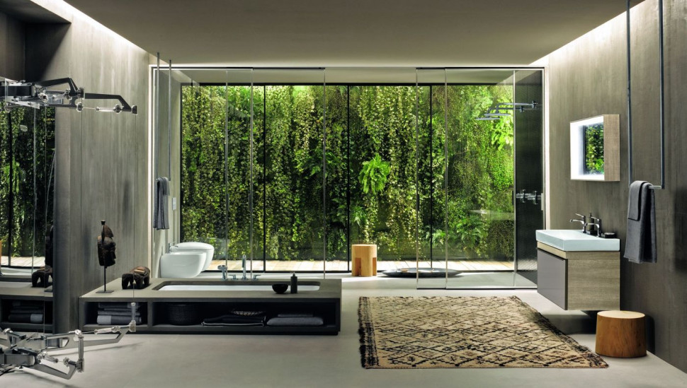 Łazienka zaprojektowana przez Antonio Citterio