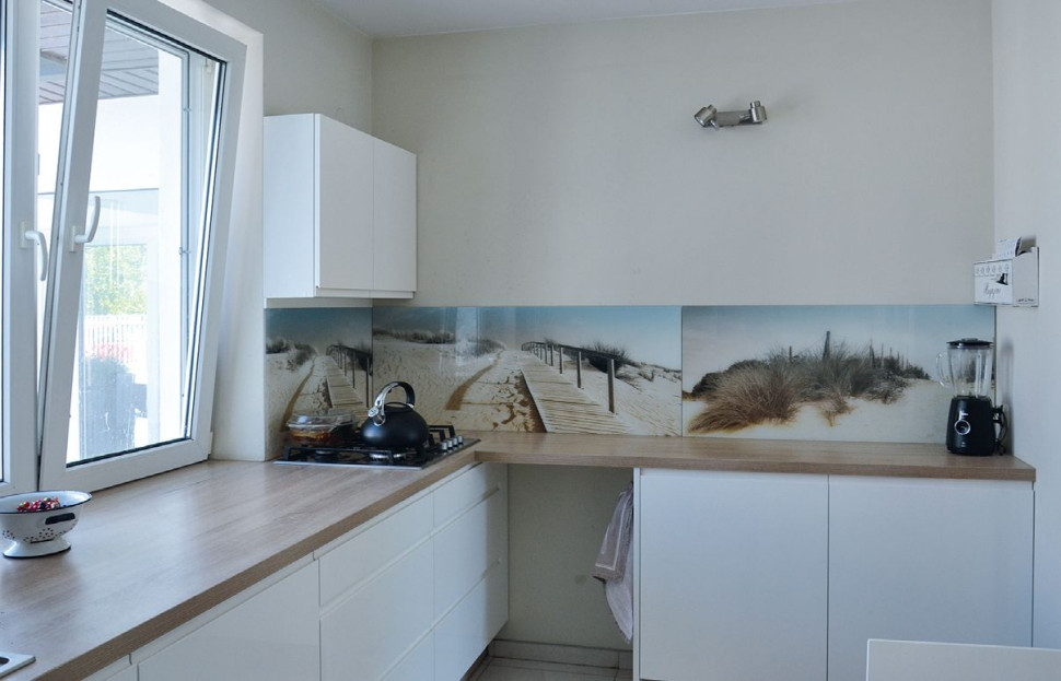 Zabudowa kuchenna w kształcie litery L