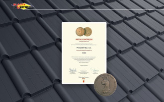 Medal Europejski dla blachodachówki FIORD