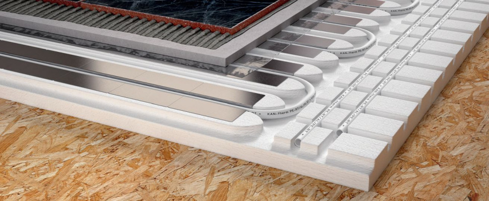 System wodnego ogrzewania podłogowego KAN-therm TBS