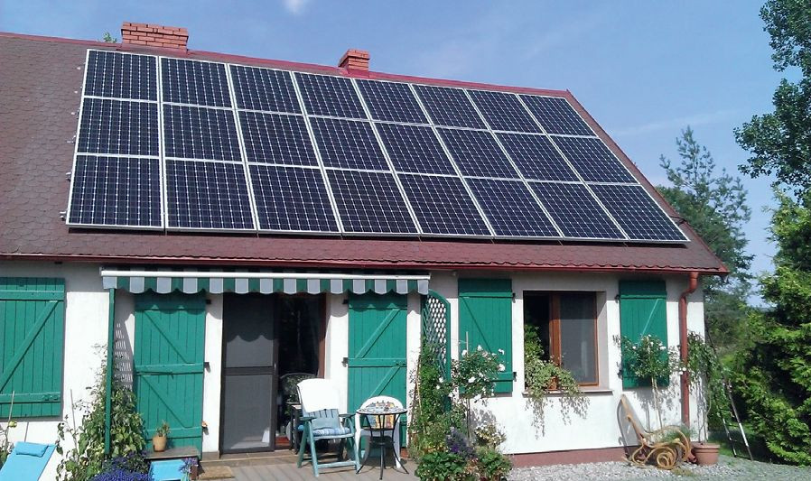 Instalacja fotowoltaiczna na dachu
