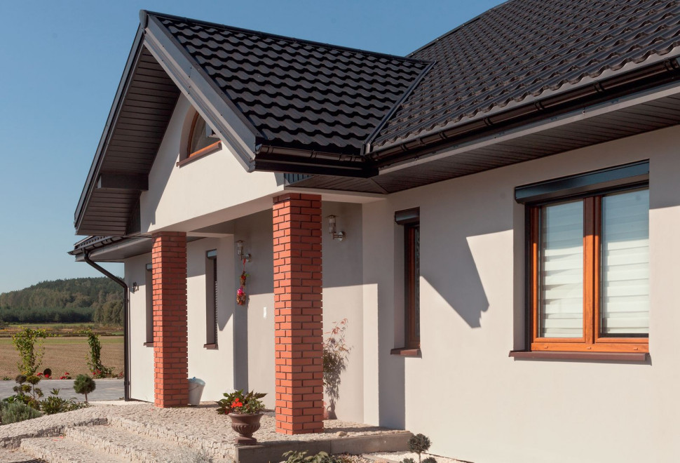 Pokrycie dachowe z blachodachówki