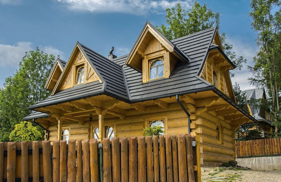 Blachodachówka imitująca gont