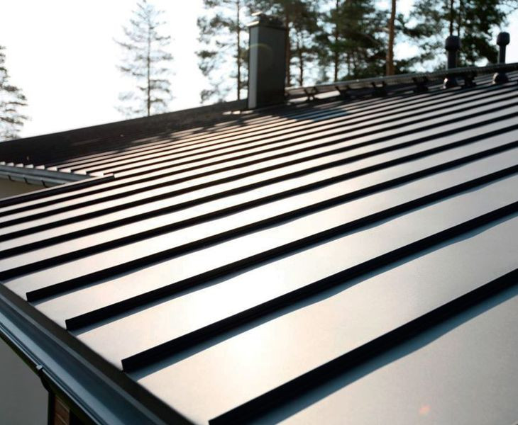 Blacha płaska łączona na rąbek