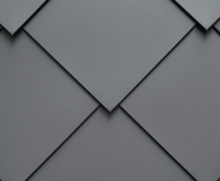 Blacha płaska jako gotowe panele karo