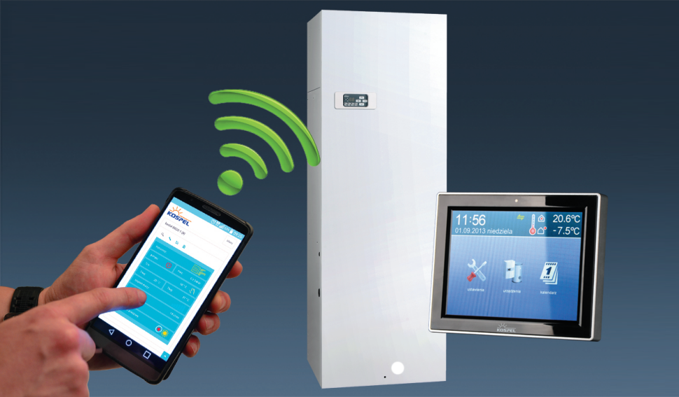 Sterowanie kotłami elektrycznymi przez internet